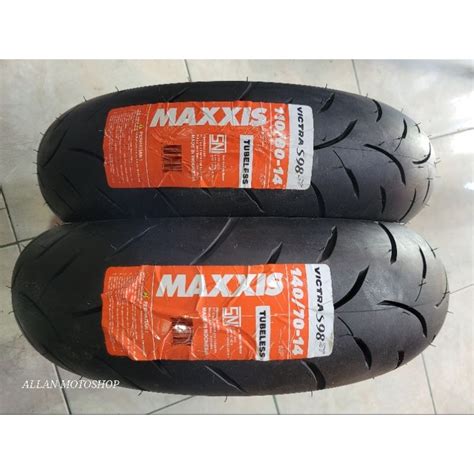 Maxxis Victra S98 Tire Aerox Nmax Adv Pcx160 Xmax Tubeles Shopee