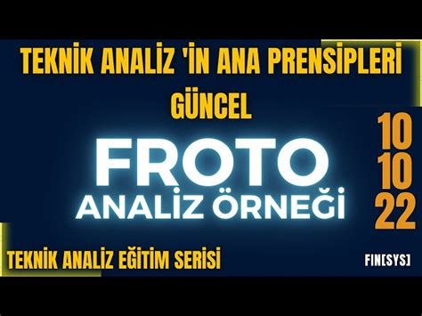 Froto Borsa Hisse Senedi Teknik Analizi Froto Borsa Hisse Algoritmik