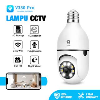 Jual V Pro Cctv Bohlam Kamera Wifi Hd Night Vision Two Way Audio