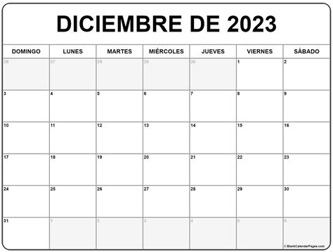 Calendario Diciembre Para Imprimir Get Calendar Update