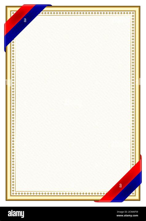 Vertical frame and border with Taiwan flag, template elements for your ...