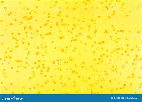 Abstract Yellow Bubbles Background Stock Image - Image of clear, soft ...