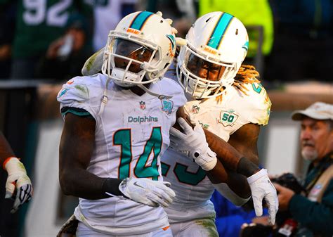 Dolphins Celebration - Photos: Dolphins vs. Eagles - ESPN