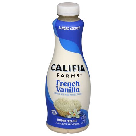 Califia Farms French Vanilla Almond Milk Coffee Creamer Products