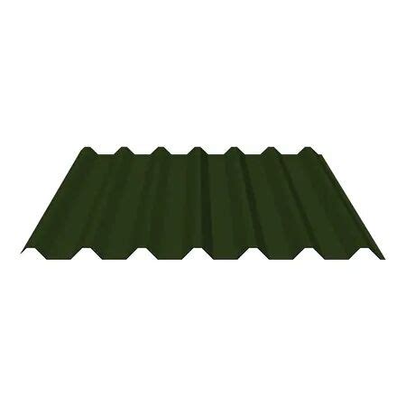 PVC Plastisol Coated Steel Box Profile Roofing Sheet 34 1000 From 10 53