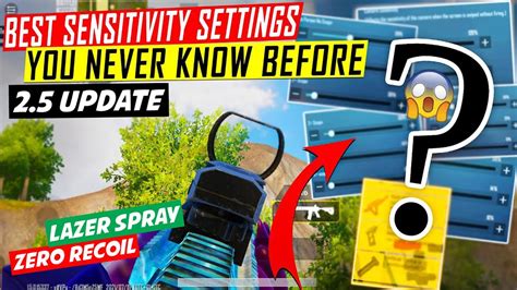 Bgmi Pubg Best Sensitivity Setting No Recoil Sensitivity Bgmi Pubg