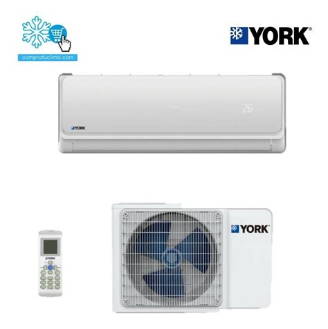 Minisplit York 1 Tonelada 12000 Btu Solo Frio 410a 220v Msi 7 048