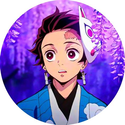 Demon Slayer Tanjiro Kamado Button Badge 58mm Shopee Malaysia