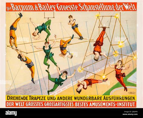 Circus Poster Trapeze