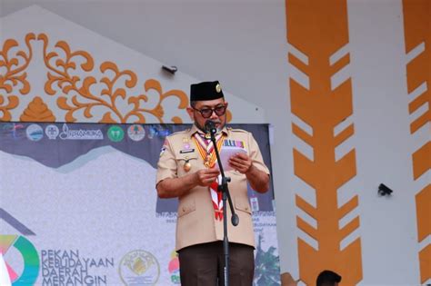 Launching Kampung Pramuka Menjadi Salah Satu Agenda Di Pertikawan