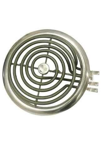 Rust Free G Coil Electric Hot Plate Silver Portable Electric Power Supply Ideal For