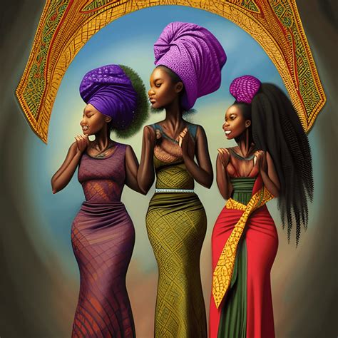 3 African Women Praying Creative Fabrica