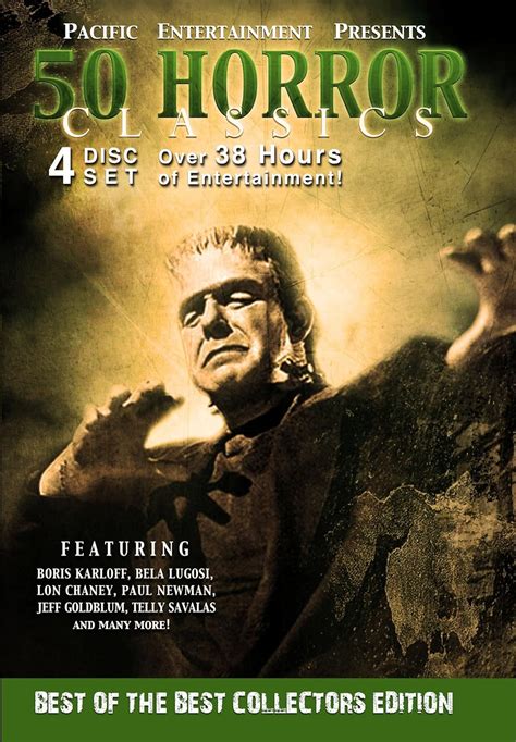 50 Horror Classics Usa Dvd Amazones Películas Y Tv