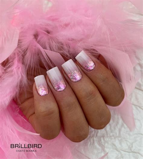 These Nude Glitter Nails Will Sparkle Up Your Life