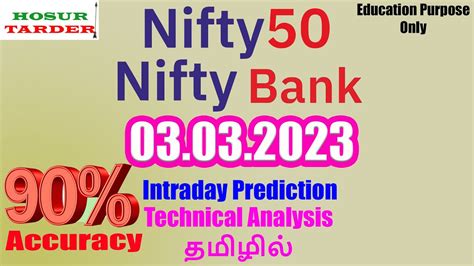 Nifty Bank Nifty Prediction For Tomorrow In Tamil 03032023 Options