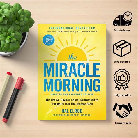 The Miracle Morning Updated And Expanded Edition Hal Elrod Shopee