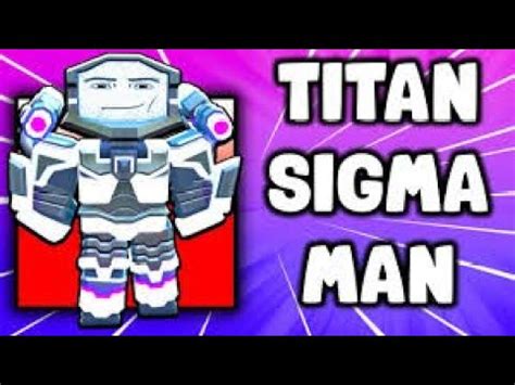 I Got Titan Sigma Man Roblox Ttd Youtube