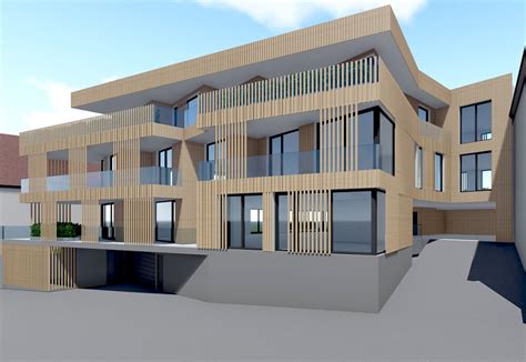 Mfh Heilbronn Als Nachhaltiges Kfw Holzhaus Birke Architekten