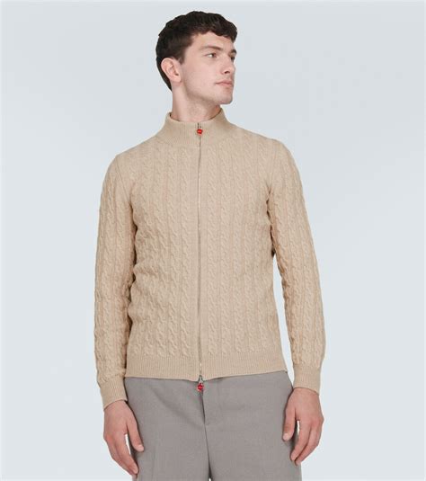 Kiton Cashmere blouson jacket Kiton