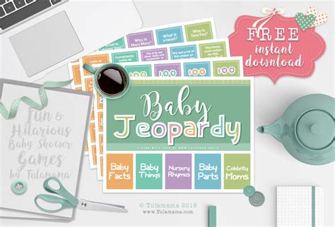 The Easiest & Cutest Baby Jeopardy With Answer Key