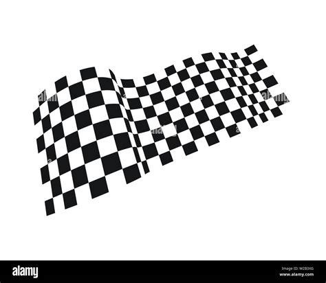 Checkered Racing Finish Line