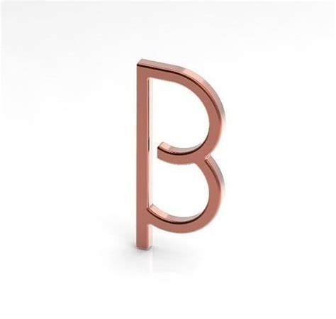 Beta Physics Symbol 3D model 3D printable | CGTrader