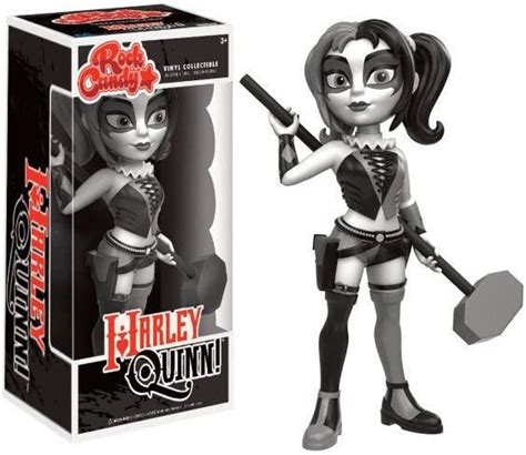 Funko Rock Candy Harley Quinn Black And White Exclusive Toys And Games