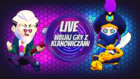 Brawl Stars Gierki z Widzami Co 10 łapek losowanie Live Road 1000