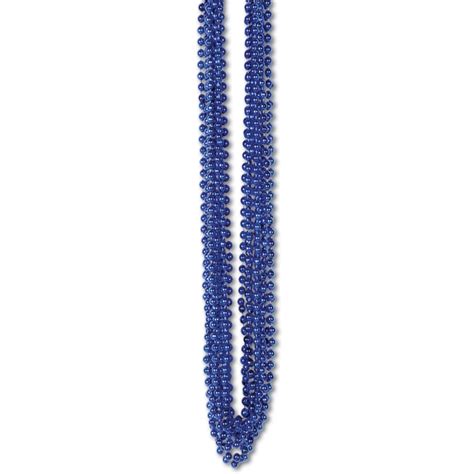 Blue Bulk Party Beads - Small Round