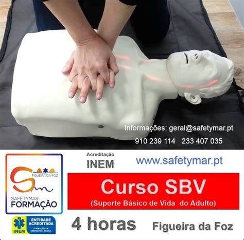 Curso SBV INEM Suporte Básico de Vida Adulto SafetyMar