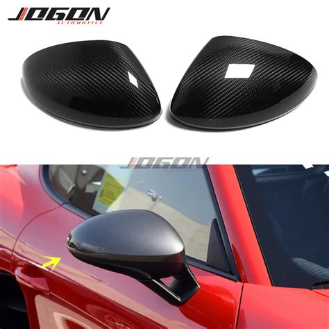 Pcs Car Side Rearview Mirror Cover Trim For Porsche Boxster Cayman