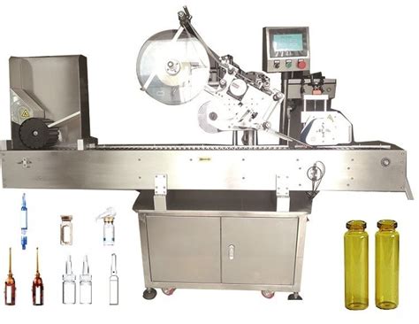 ODM Automatic Paper Tube Small Vial Labeling Machine 220KG