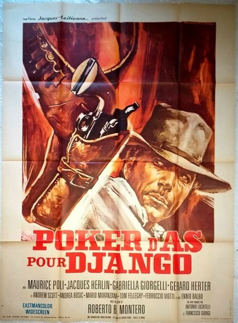 Affiche cinéma western D AS POUR DJANGO 120 x 160 cm eBay