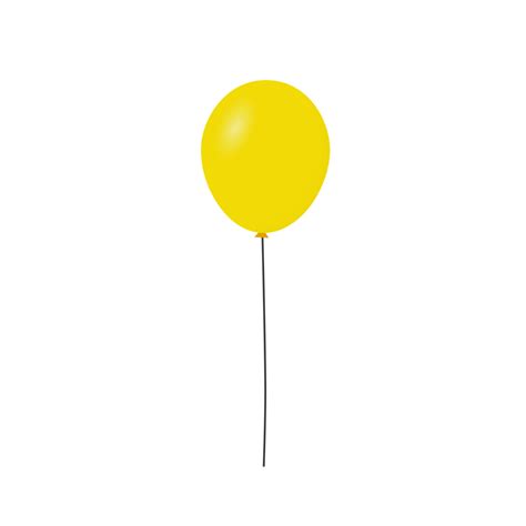 Transparent Balloonyellow Balloon Clipart 27436713 Png