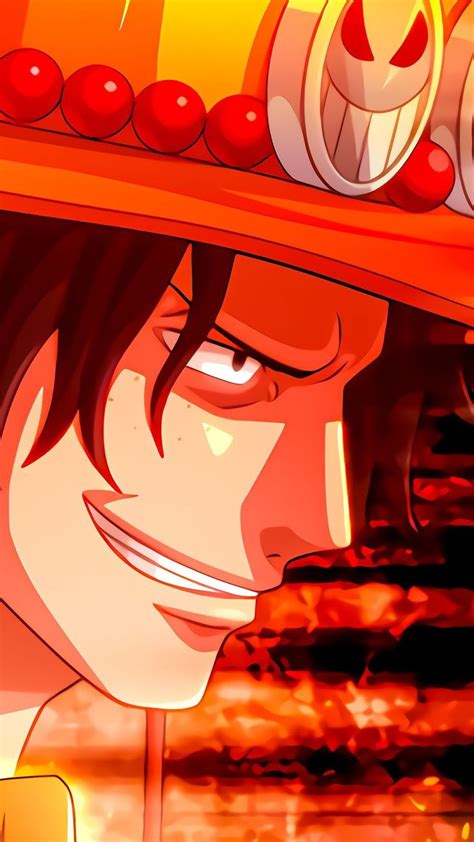 Wallpaper One Piece Portgas D Ace Ace Punhos De Fogo Wallpaper