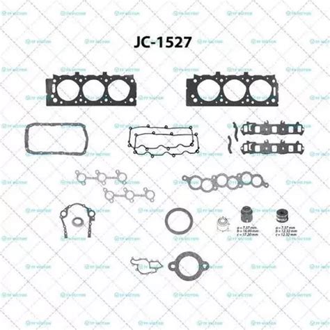 Juego De Juntas De Motor Ford V6 3 0 Ranger 96 01 Tf Victor Envío gratis