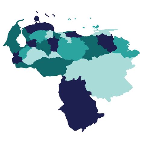 Venezuela Mapa Mapa De Venezuela En Administrativo Provincias En