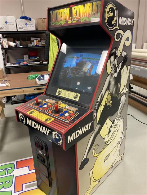 Original 1992 Mortal Kombat Arcade Refurbish Project : retrogaming