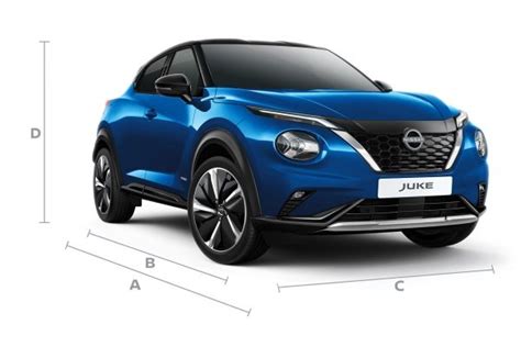 Nissan JUKE 2022 Le Crossover Coupé Dimensions