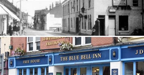 Scunthorpe Pubs Then And Now The Old And New Blue Bell Scunthorpe