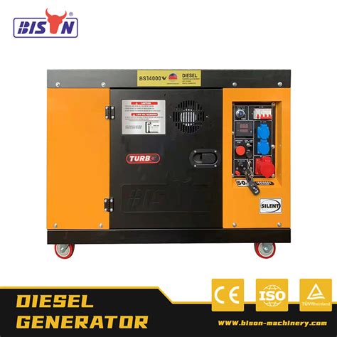 Bison 10 Kw 10 Kilowatt 11000 Watt 1 Phase Portable Silent Diesel