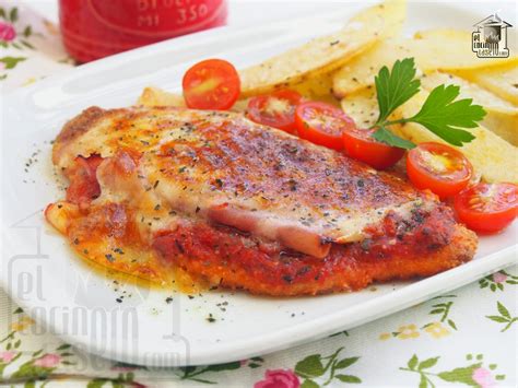 Milanesa Napolitana Al Horno · Carnes · El Cocinero Casero
