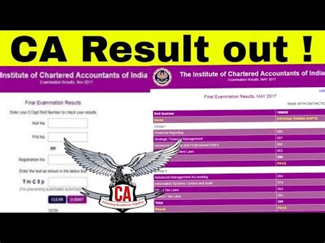 Ca Results 2023 Ca Final Result Timing How To Check Ca Final Inter