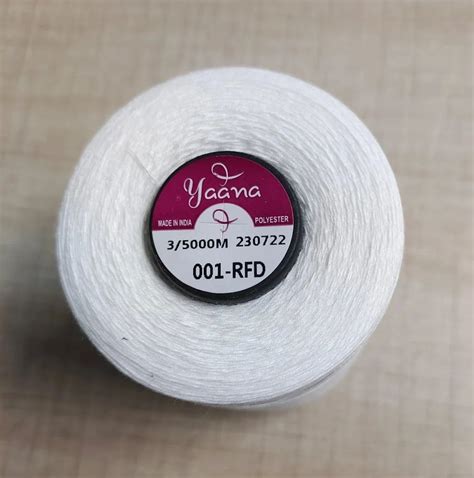 Ply White Cotton Sewing Thread For Textile Industry Count At