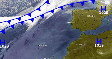 Cartas Sinópticas para Portugal Análise imagem de satélite 09h00 20