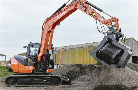 Kubota Launches Next Generation 8 Tonne Mini Excavator Plant And Equipment News