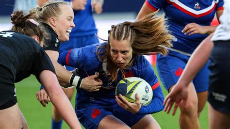 Mondial F Minin De Rugby L Quipe De France Choue De Peu Face La