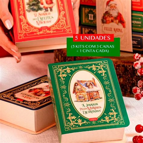 Caixa Livro A Grande Festa De Natal Unidades Rizzo Loja