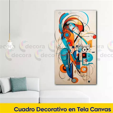 Cuadro Picasso Canvas Abstracto Minimalista 130x70 Arte30