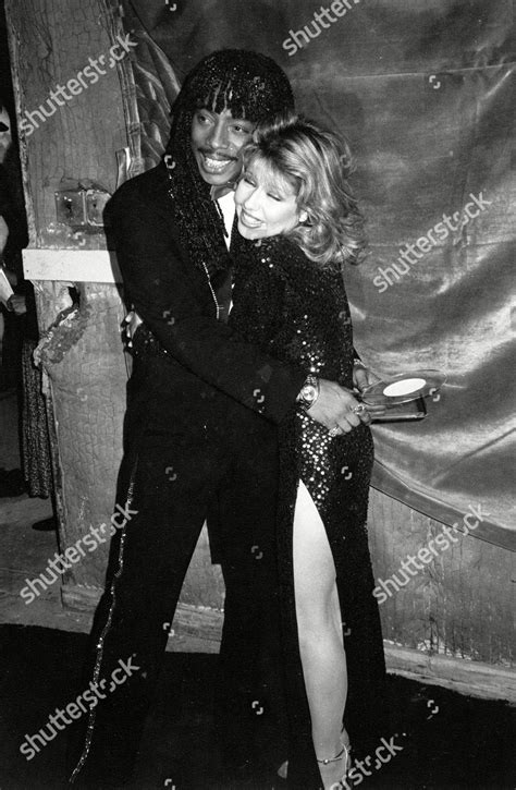 Rick James Pia Zadora Attending Urban Editorial Stock Photo Stock